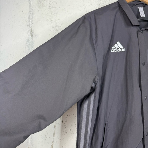 Adidas Philadelphia Union Soccer Button Up Windbreaker Jacket Medium - Picture 5 of 11